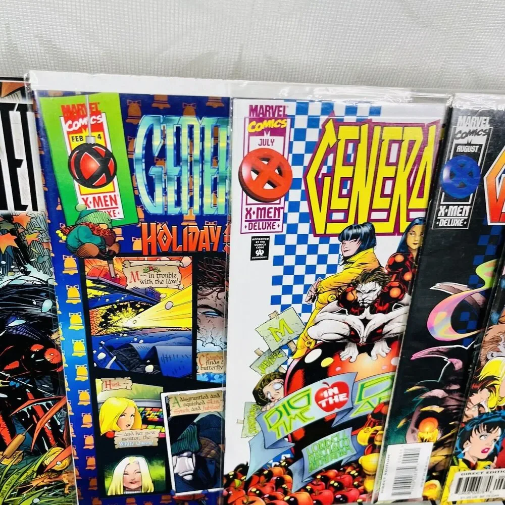 Generation‎ X Minus 1 1-18 Lot Marvel Monet Sync Chamber Jubilee Key 1st
